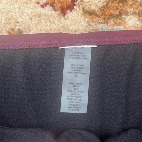 Pinkblush Maternity Plum Wrap Front Tankini + Bikini Bottoms Bathing Suit Set S - Picture 9 of 10